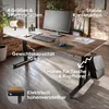 A standing desk in a modern office setting, showcasing its features. Náhled obrázku produktu