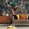 Muralo XXL Selbstklebende FOTOTAPETE Wilde Tiere Rehe 3D Produktbild-Vorschau 1