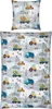 REDBEST Kinder-Bettwäsche grau 1x 135x200 cm + 1x 80x80 cm Produktbild-Vorschau 1