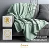 Koc z mikrofibry Lavea® 220 x 240 cm, puszysty i miękki, Podgląd zdjęcia produktu 5