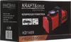 The image shows the packaging of a Kraft&Dele KD1489 auto compressor. Náhled obrázku produktu