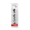 Starke Pin Magnete im 3er Set aus silbernen Metall [MM2023] Produktbild-Vorschau 4