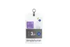 A simplehuman trash bag packaging with a hanging loop. Voir les images du produit