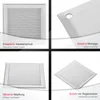 SOTECH Lüftungsgitter 250 x 250 mm Aluminium – weiß, Produktbild-Vorschau 3
