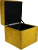 Pufa otwierana kwadratowa ELEMENT 40x40 cm delikatny Podgląd zdjęcia produktu 2