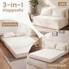 Rozkładana sofa COSTWAY, fotel rozkładany 3 w 1 z 2 Podgląd zdjęcia produktu 4