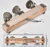 Villanuova moderne Deckenlampe aus Metall/Holz in Produktbild-Vorschau 5