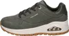 A side view of a green Skechers sneaker. Voir les images du produit
