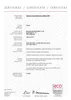 A certificate of authenticity for a product, featuring text and logos. Produktbild-Vorschau