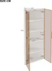 A diagram showing the dimensions of a corner cabinet. Produktbild-Vorschau