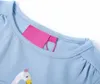 vidaXL T-shirt à manches longues pour enfants bleu clair Voir les images du produit 2