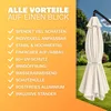 KINGSLEEVE® Sonnenschirm UV Schutz 80+ Ø 300cm Groß mit Produktbild-Vorschau 9