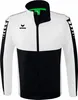 Erima Six Wings Jacke mit abnehmbaren Ärmeln Schwarz/Weiß - Produktbild-Vorschau 1