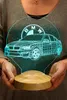 Geschenkelampe LED Nachttischlampe 3D Nachtlicht mit Gravur Produktbild-Vorschau 2