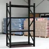 Bauhus Regał Przemysłowy Magazynowy Czarny 250x150x60 cm Podgląd zdjęcia produktu 5
