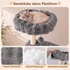 Arbre à chat COSTWAY, 170 cm, avec cachette, surface de Voir les images du produit 8