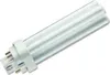 A product shot of a compact fluorescent light bulb. Produktbild-Vorschau