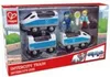 Hape INTERCITY TRAIN, Zug, 3 Jahr(e), Holz, Blau, Weiß Produktbild-Vorschau 1