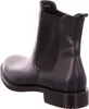 A black leather Chelsea boot shown from the side and back. Voir les images du produit