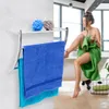 Relaxdays Wandhandtuchhalter, HxBxT:43x56x23cm, 3 Produktbild-Vorschau 2