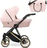 Carrozzina Kunert Ivento Premium 3in1 rosa con struttura e Anteprima dell’immagine prodotto 2