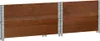 vidaXL Pflanzkasten Braun 80x60 cm Massivholz Kiefer Produktbild-Vorschau 5