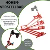 Rasentraktorheber 400 kg Tragkraft Akkuschrauber-Adapter, Produktbild-Vorschau 6