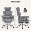IWMH Bürostuhl, Ergonomischer Chefsessel mit Armlehne, Produktbild-Vorschau 7