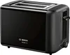A black Bosch toaster displayed on a white background. Produktbild-Vorschau