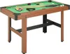 vidaXL Table de billard 4 pieds 122×61×76 cm Marron Voir les images du produit 8