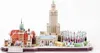DANTE Cubic Fun puzzle 3D CityLine Warszawa 20271 Anteprima dell’immagine prodotto 8