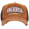 King Kerosin Kustombuilt Snapback Trucker-Cap Vintage Produktbild-Vorschau 1