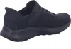 A black sneaker is shown from the side against a white background. Produktbild-Vorschau