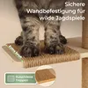 WOOWOOD Wandkratzbaum für Katzen, deckenhoch bis 206 cm, Produktbild-Vorschau 4