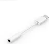 A white USB-C to 3.5mm audio adapter cable is shown against a white background. Produktbild-Vorschau
