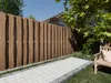 WOODTEX Braun 180x180 cm Sichtschutzzaun, Gartenzaun aus Produktbild-Vorschau 4