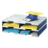 styrodoc duo Dateiablagebox Polystyrol Blau Produktbild-Vorschau 1