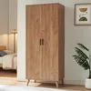 Kledingkast 'Norg', 191 x 80 x 52 cm, met 2 deuren, 1 Productafbeelding-voorbeeld 1