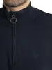 Barbour Baumwollstrick mit halbem Reißverschluss, Blau M Produktbild-Vorschau 4
