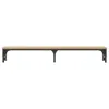 vidaXL Supporto per monitor in rovere Sonoma 105x23x15,5 cm Anteprima dell’immagine prodotto 4