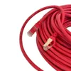 30m Patchkabel Netzwerkkabel CAT7 rund  Internet rot Patch Produktbild-Vorschau 4
