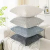 4er Set Deko Kissenbezug 40x40 cm, Grau Kordsamt Kissen Produktbild-Vorschau 1