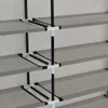 vidaXL Szafka na buty z pokrywą Szara 115 x 28 x 110 cm Podgląd zdjęcia produktu 14