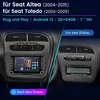 2+64G 7 "Android 13 Autoradio Carplay Für Seat Altea Voir les images du produit 3