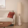 LED Tischlampe aus Keramik und Stoff Bryony Taupe Produktbild-Vorschau 2