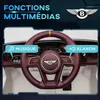 Voiture électrique pour enfant - HOMCOM - Bentley Bacalar - Voir les images du produit 6