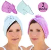 Oblique Unique 2x Haar Handtuch Turban Kopfhandtuch Produktbild-Vorschau 2
