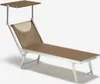 A beach lounger with a canopy. Produktbild-Vorschau