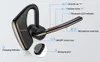 A diagram of a Bluetooth headset with labels pointing to its various features. Podgląd zdjęcia produktu