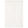 vidaXL Coffre à linge blanc 44x44x66 cm pin massif Voir les images du produit 6